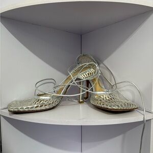 Bottega Veneta Stretch Lace-up Sandal